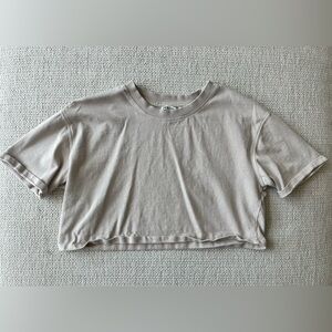 Zara Cropped T-Shirt Size S